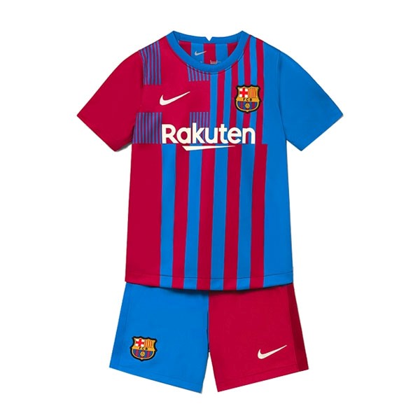 Camiseta Barcelona Primera equipo Niños 2021-22
